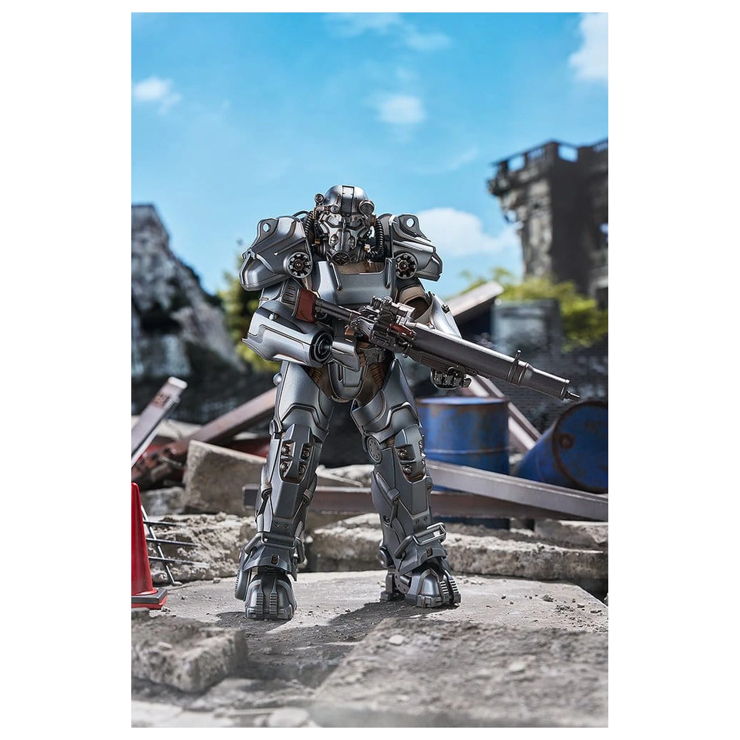 Fallout Plamatea Plastični model komplet T-60 Power Armor 20 cm fotografija izdelka