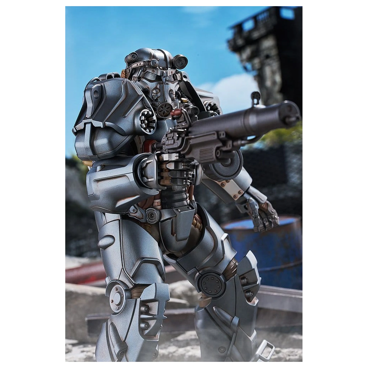 Fallout Plamatea Plastični model komplet T-60 Power Armor 20 cm fotografija izdelka