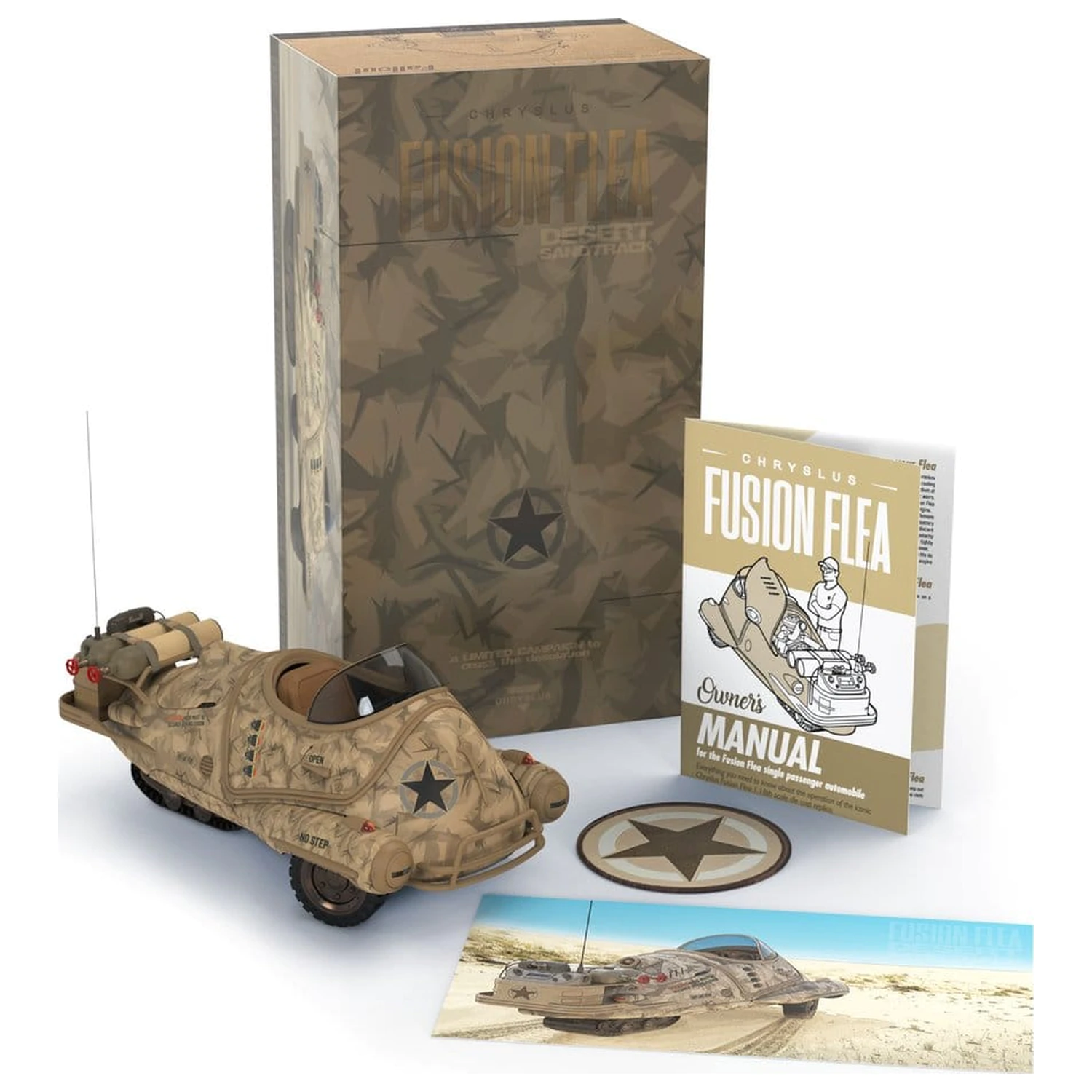 Fallout Replika Desert Sandtrack Bolha fotografija izdelka
