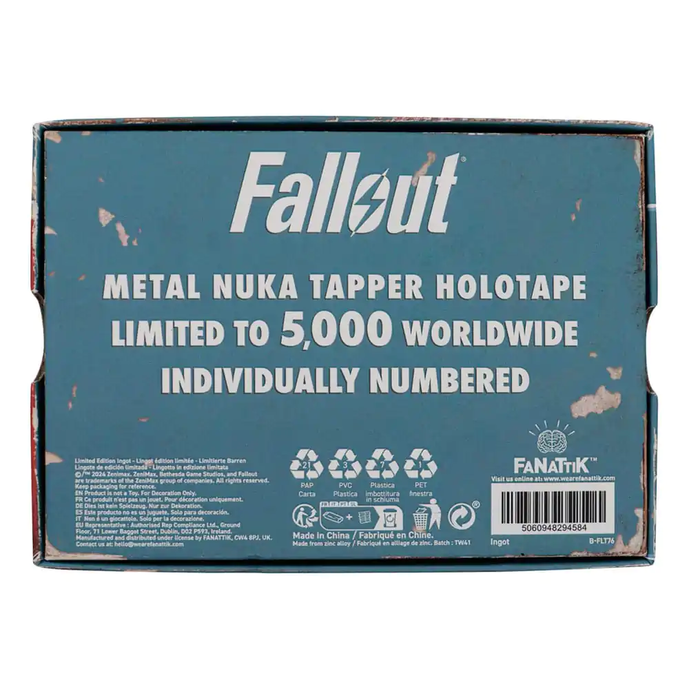 Replika kasete Holotape Nuka Tapper Fallout fotografija izdelka