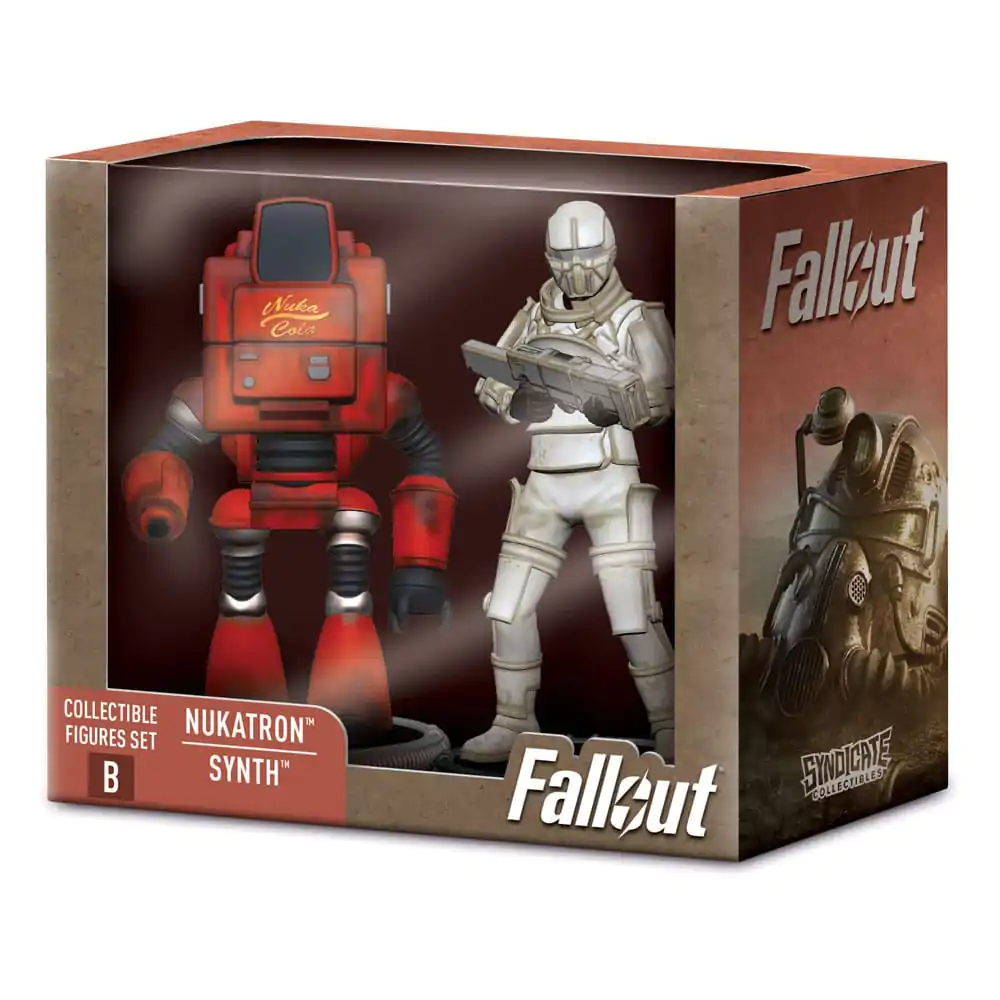 Fallout Mini Figures 2-Pack Set B Nukatron & Synth 7 cm fotografija izdelka