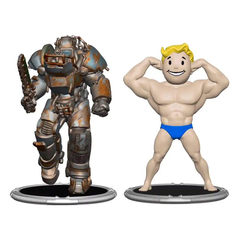 Fallout Mini Figure 2-Pack Set E Raider & Vault Boy (Strong) 7 cm fotografija izdelka