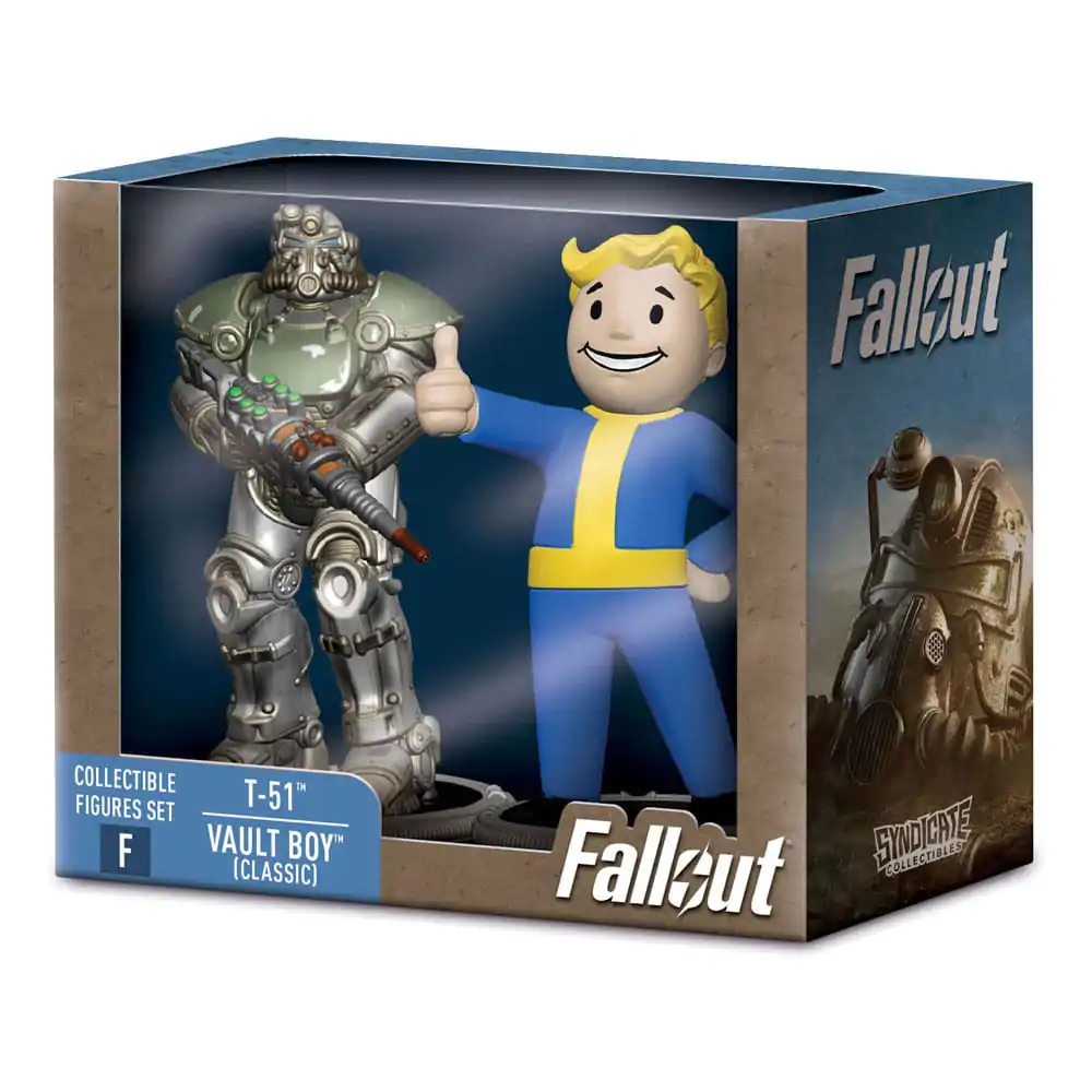 Fallout Mini Figures 2-Pack Set F Raider & Vault Boy (Strong) 7 cm (2-delni set) fotografija izdelka