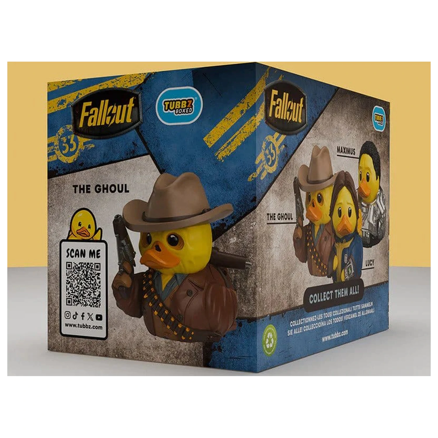 Fallout Tubbz PVC figura Ghoul, pakirana izdaja, 10 cm fotografija izdelka