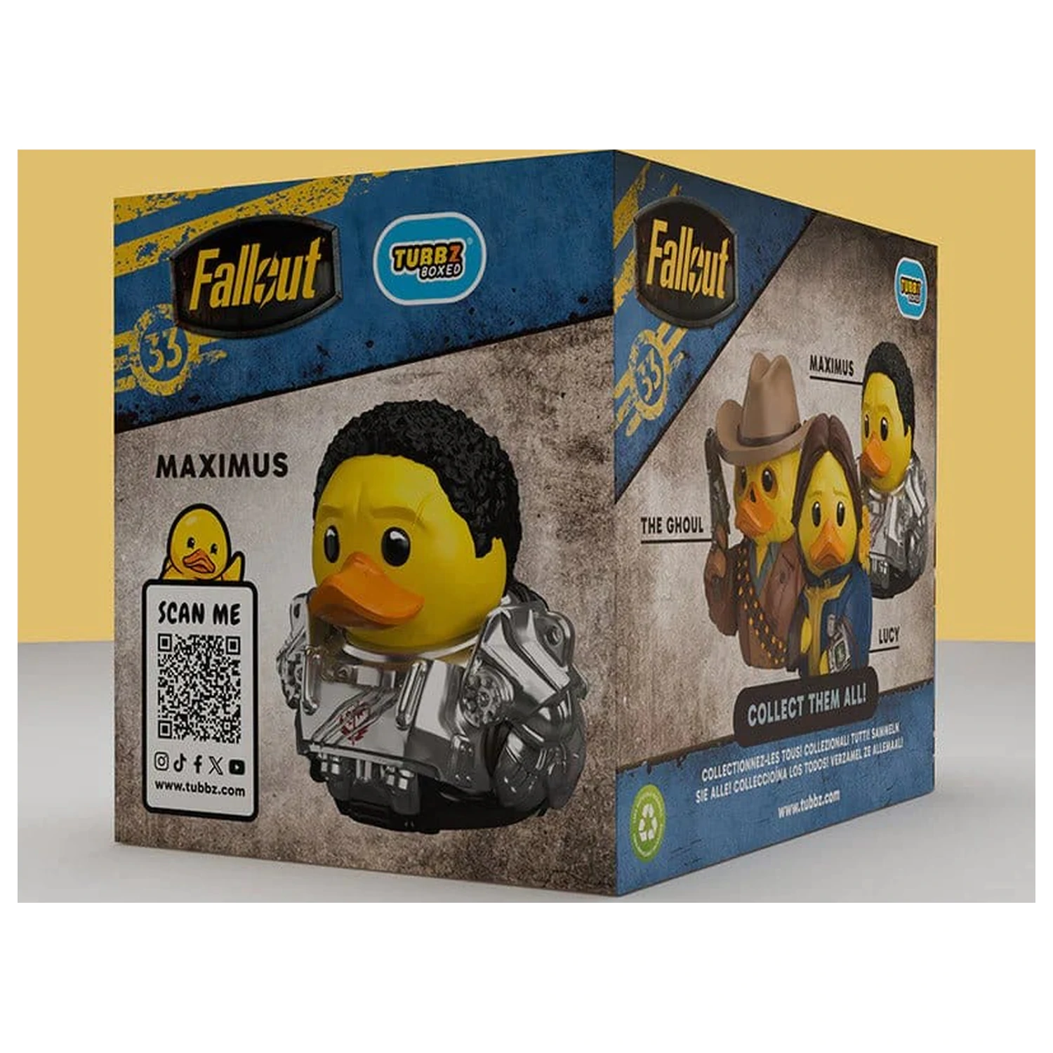 Fallout Tubbz PVC figura Maximus Boxed Edition 10 cm fotografija izdelka
