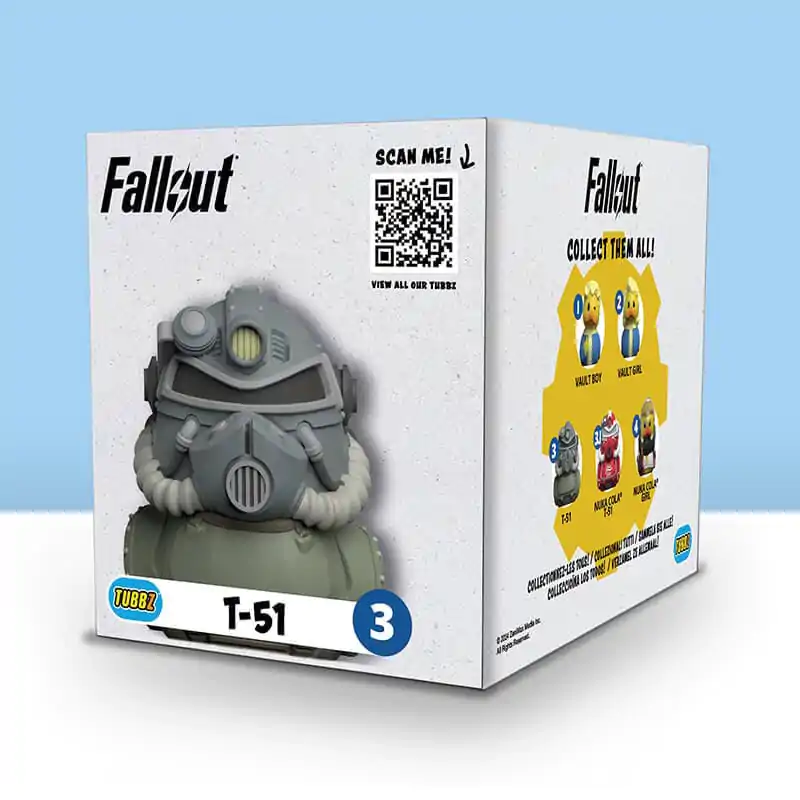 Fallout Tubbz PVC figura T-51 Boxed Edition 10 cm fotografija izdelka