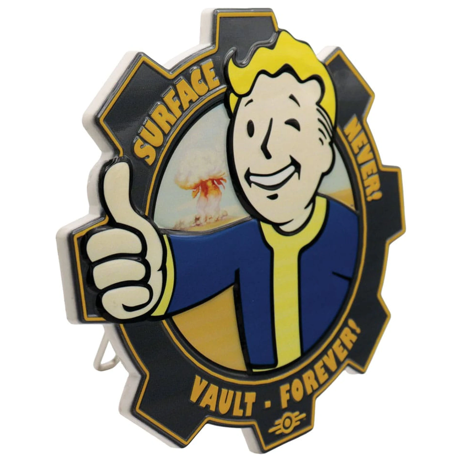 Fallout smolnata plošča Vault Boy fotografija izdelka