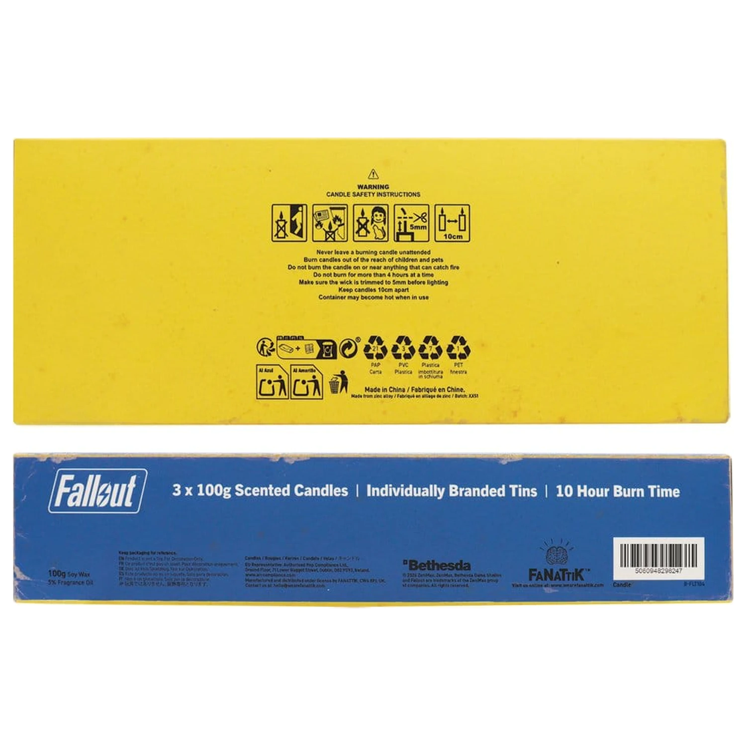 Fallout Sveča 3-pak Vault Dweller's 6 cm fotografija izdelka