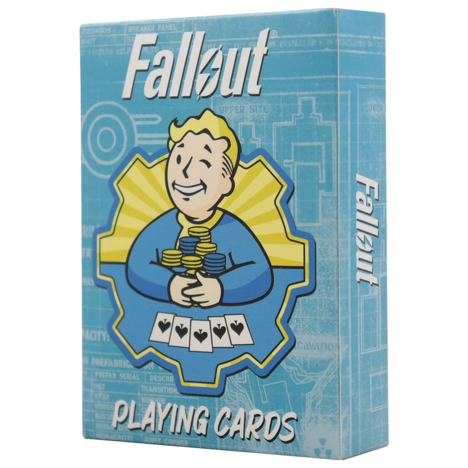 Fallout Vault Dweller's komplet za poker fotografija izdelka