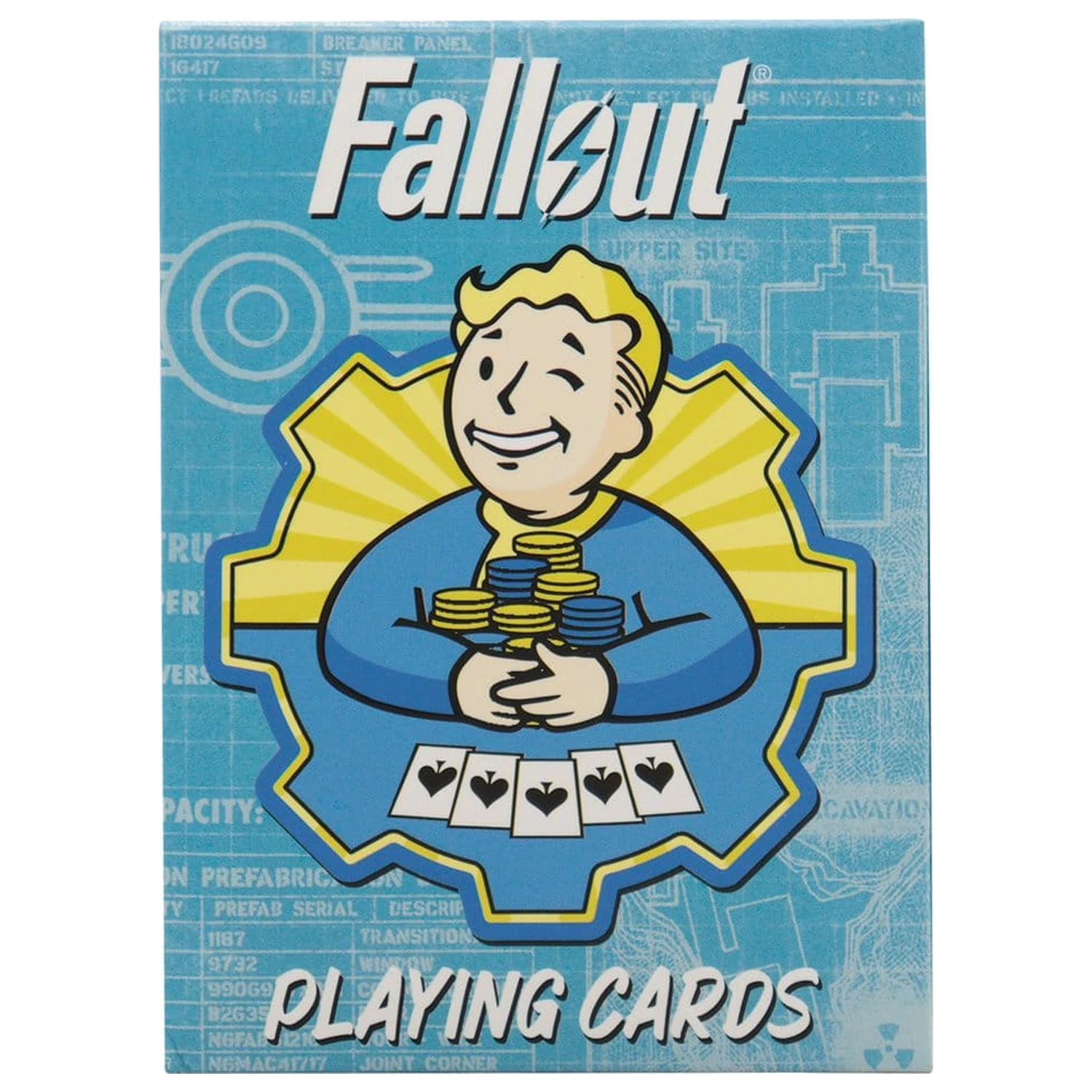 Fallout Vault Dweller's komplet za poker fotografija izdelka