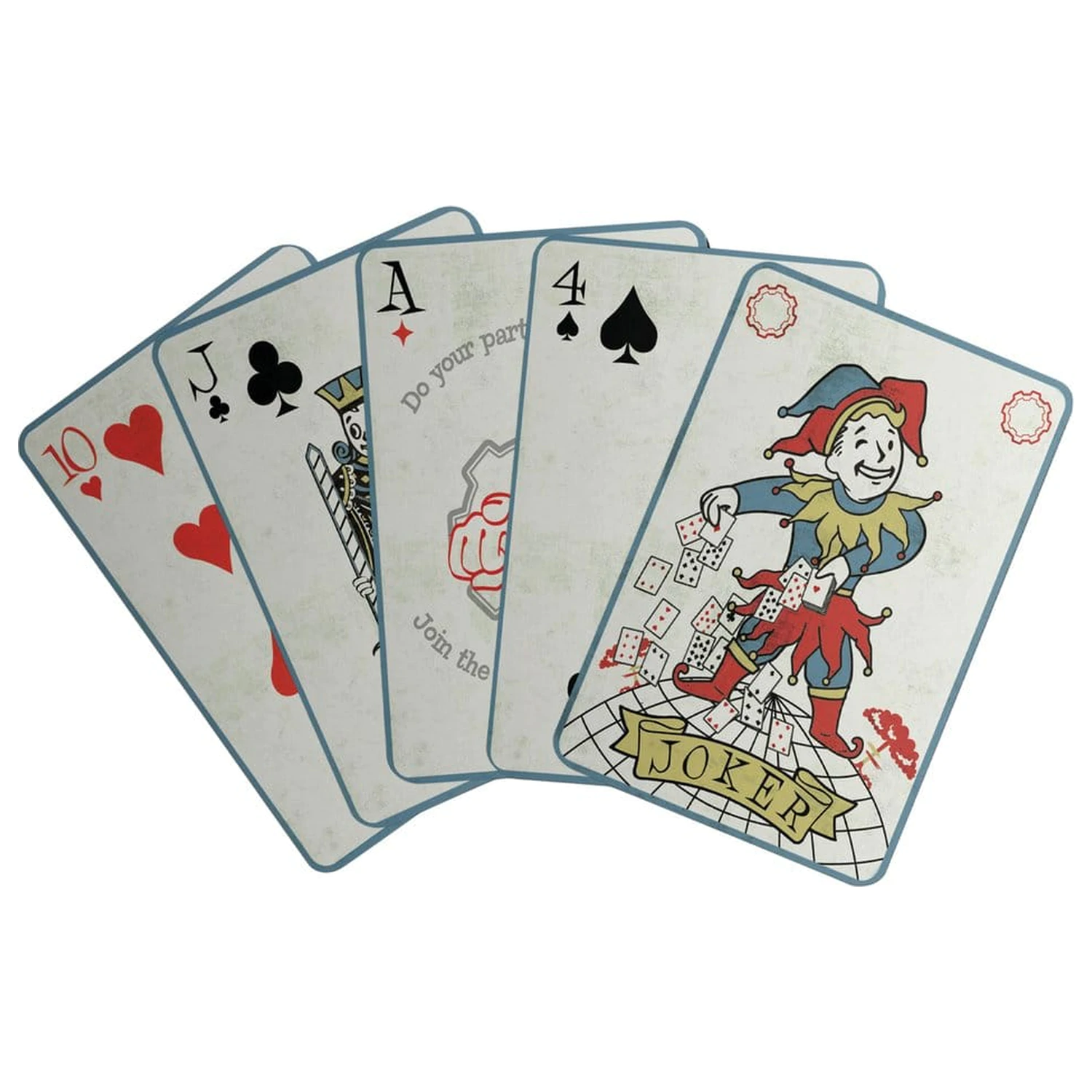 Fallout Vault Dweller's komplet za poker fotografija izdelka