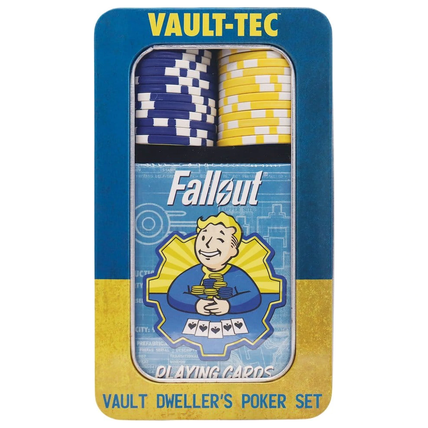 Fallout Vault Dweller's komplet za poker fotografija izdelka