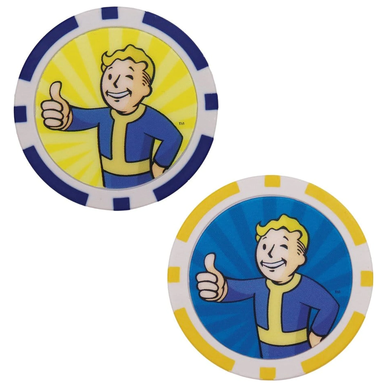 Fallout Vault Dweller's komplet za poker fotografija izdelka