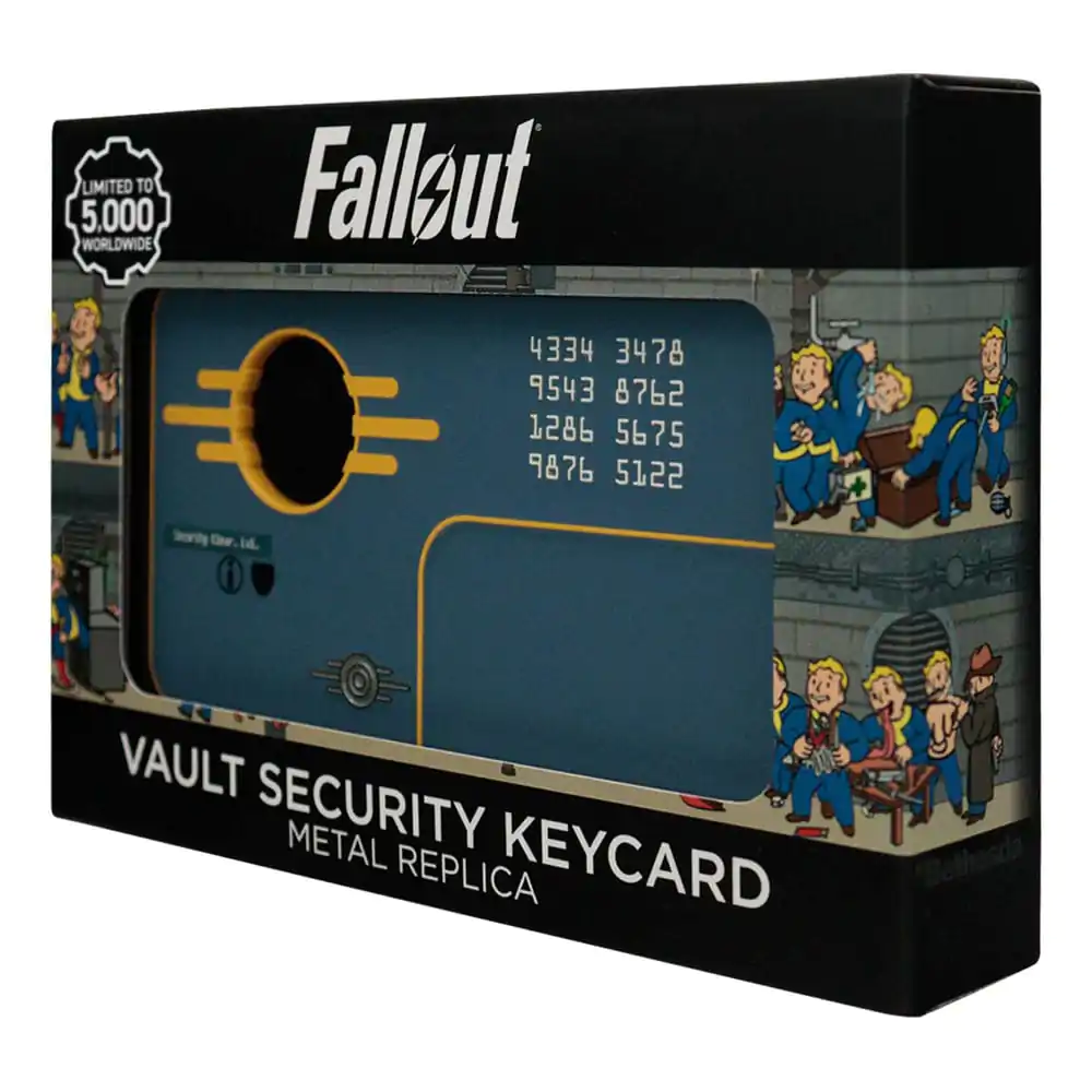 Fallout Replika Varnostna Kartica iz Trezorja Limited Edition fotografija izdelka