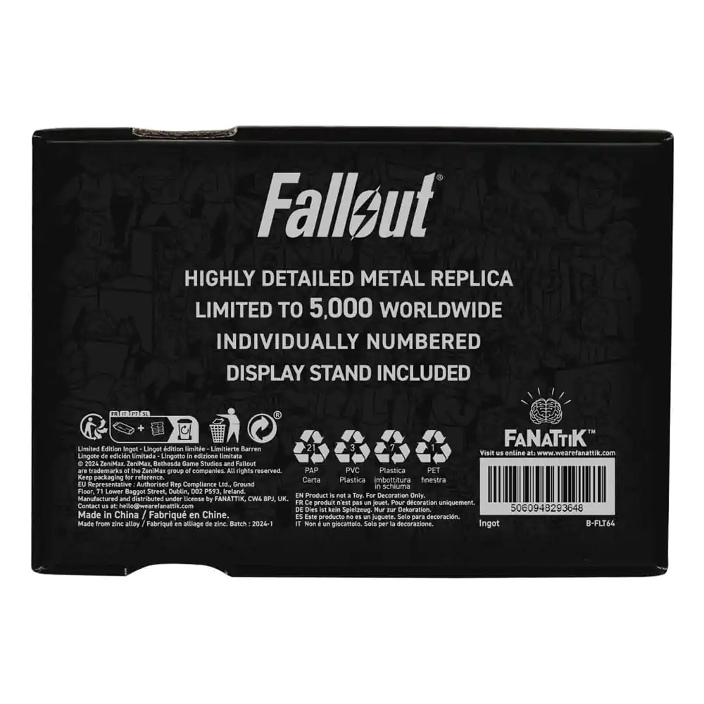 Fallout Replika Varnostna Kartica iz Trezorja Limited Edition fotografija izdelka