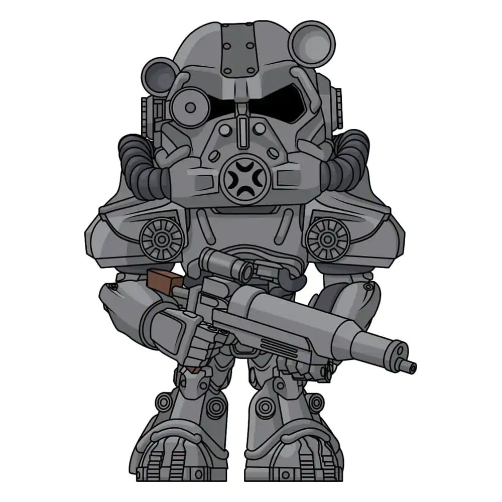 Fallout Vinyl figurica T-60 Power Armor 11 cm fotografija izdelka