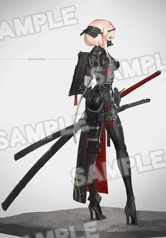 Falslander PVC Kip 1/7 Samurai 25 cm fotografija izdelka