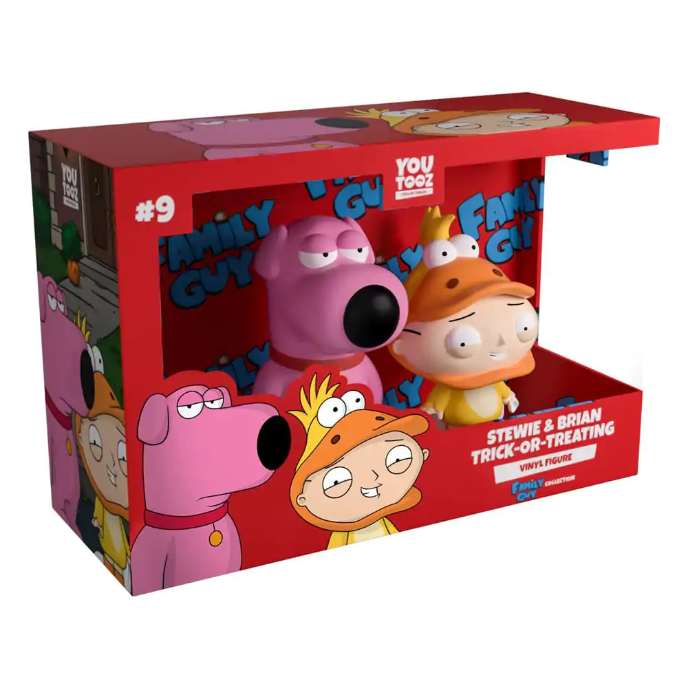 Family Guy Vinyl Figures 2-Pack Stewie & Brian Trick-Or-Treating 10 cm Figurice fotografija izdelka