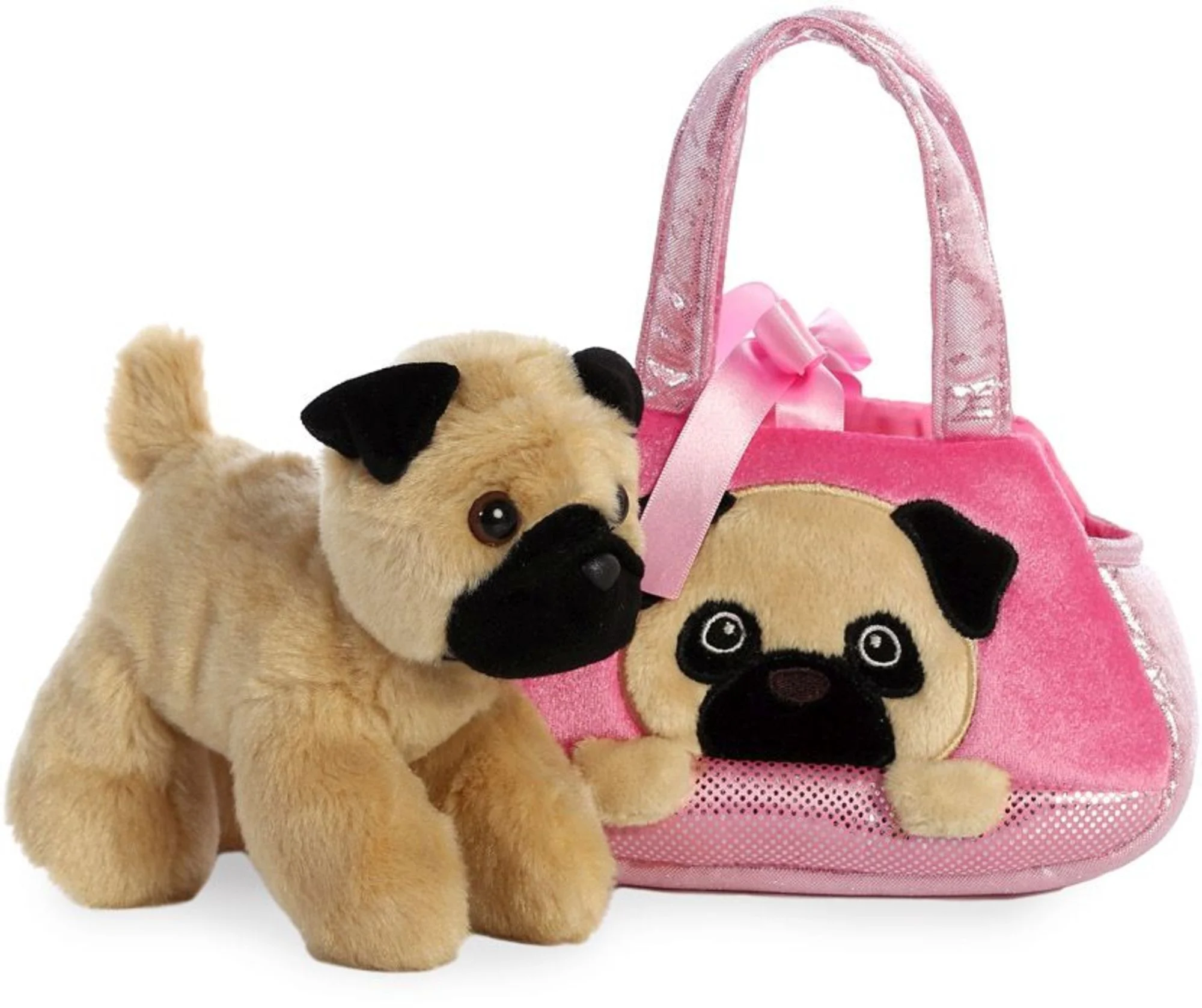 Plišasta igrača Fancy Pal Pug 21 cm fotografija izdelka