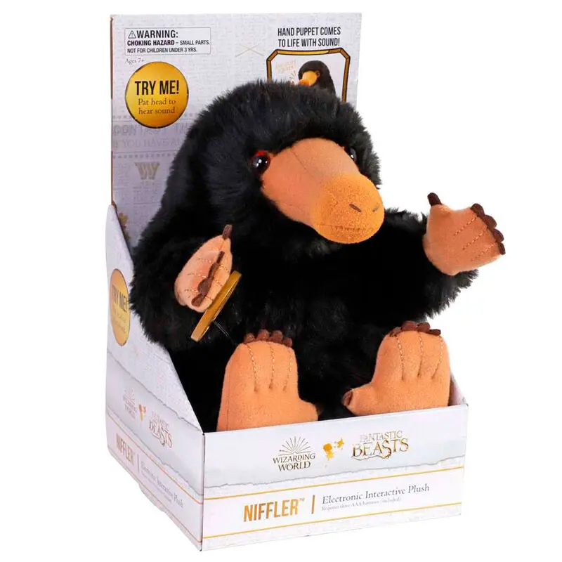 Harry Potter Interaktivna plišasta figura Niffler 23 cm fotografija izdelka