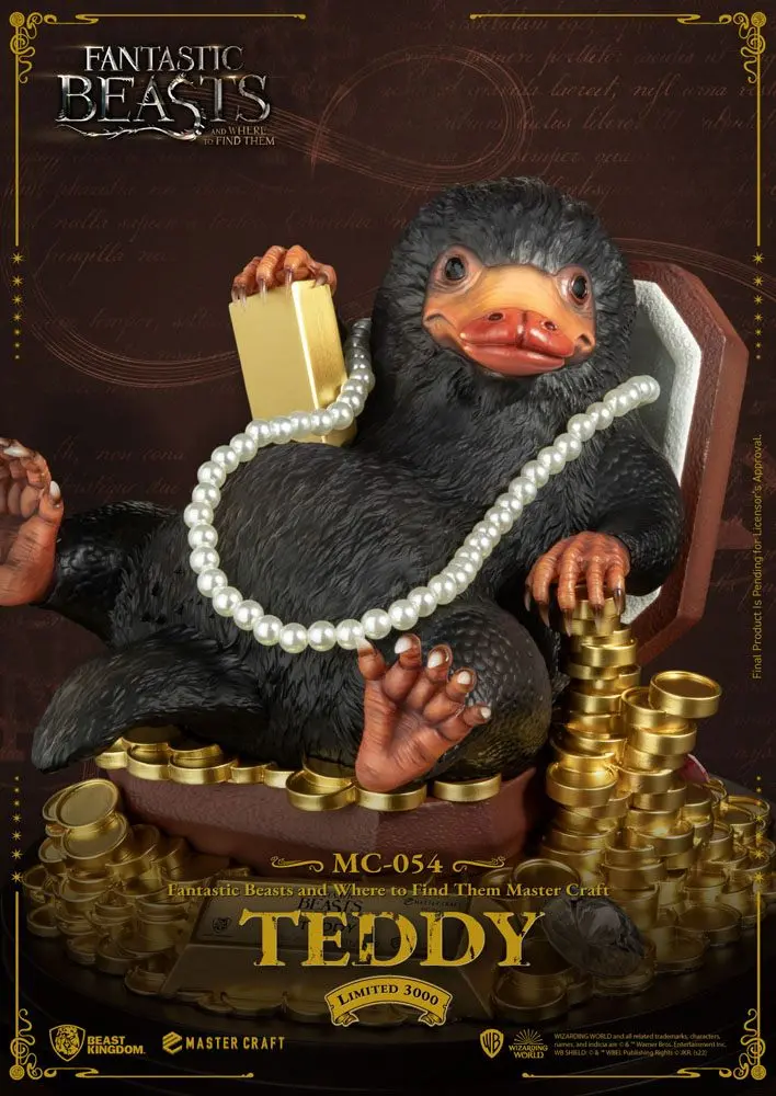 Fantastic Beasts Master Craft Kip Teddy 21 cm fotografija izdelka