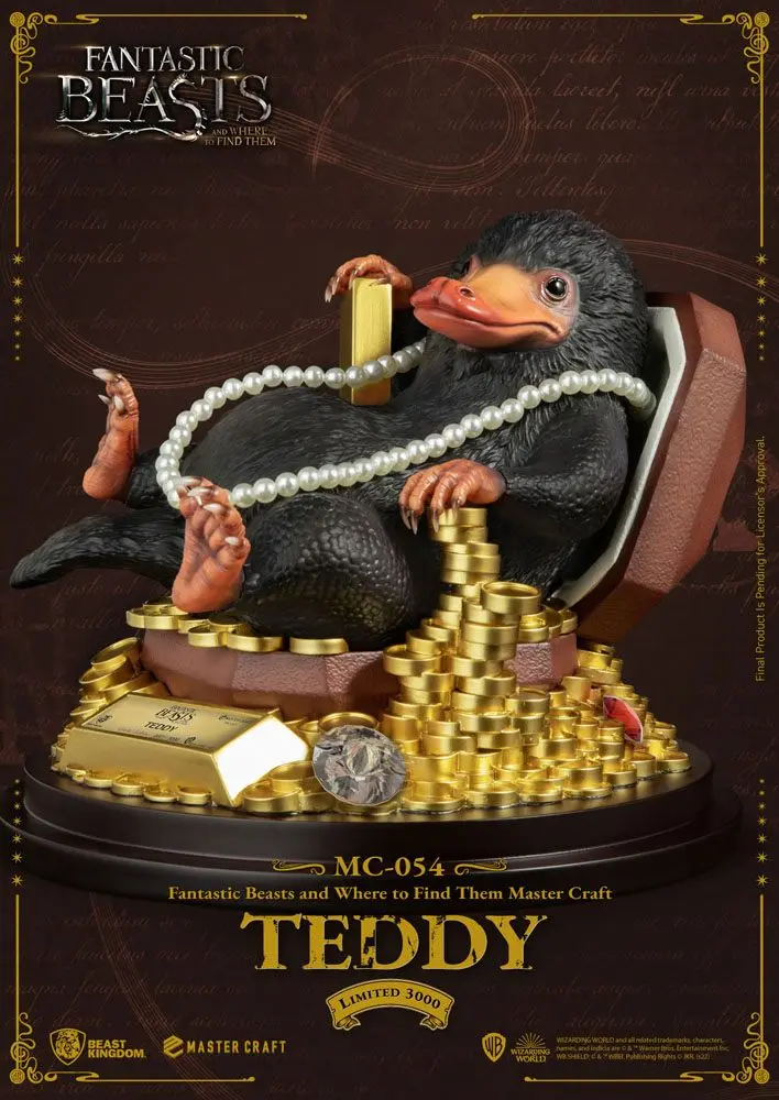 Fantastic Beasts Master Craft Kip Teddy 21 cm fotografija izdelka
