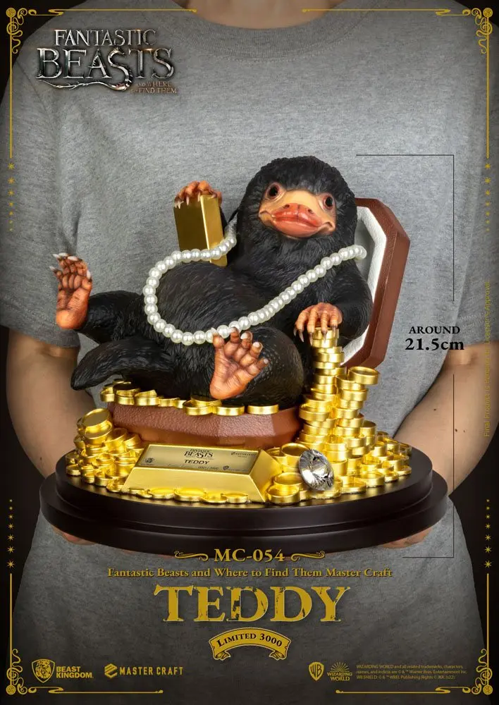 Fantastic Beasts Master Craft Kip Teddy 21 cm fotografija izdelka