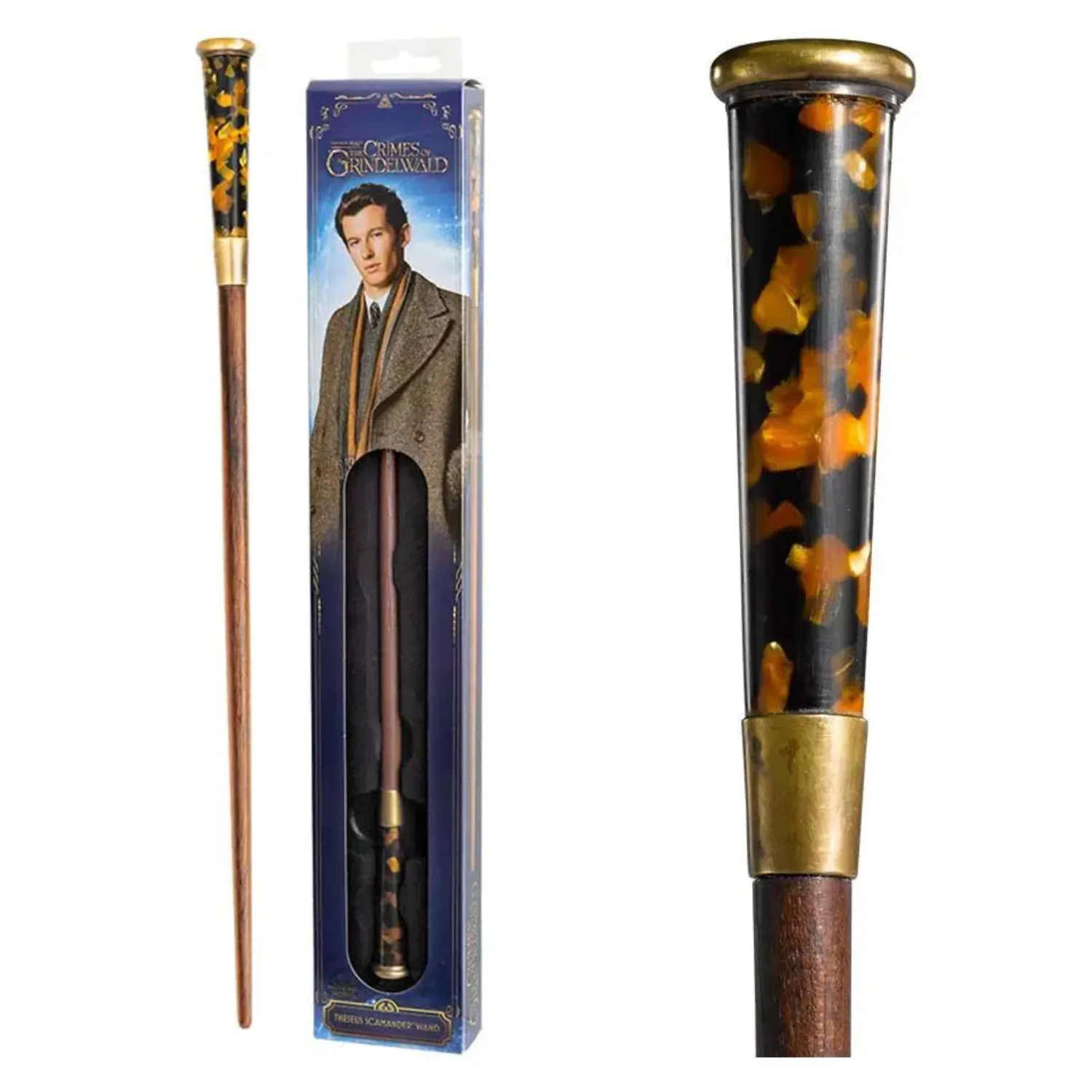 Fantastic Beasts Theseus Scamander replika čarobne palice 38 cm fotografija izdelka