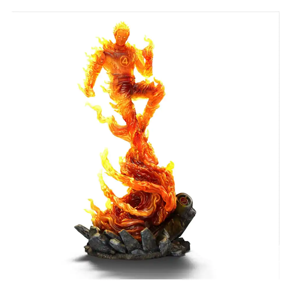 Fantastic Four Art Scale Kip 1/10 Human Torch 30 cm fotografija izdelka
