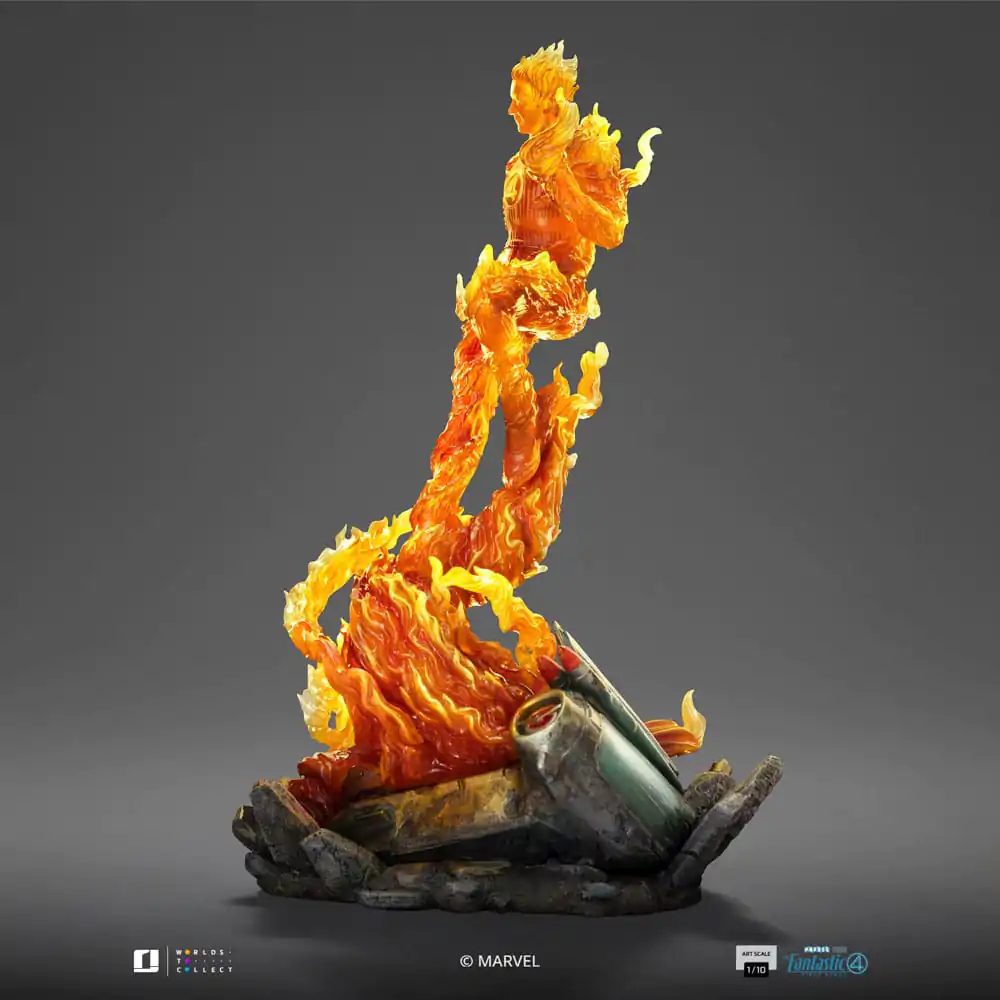 Fantastic Four Art Scale Kip 1/10 Human Torch 30 cm fotografija izdelka