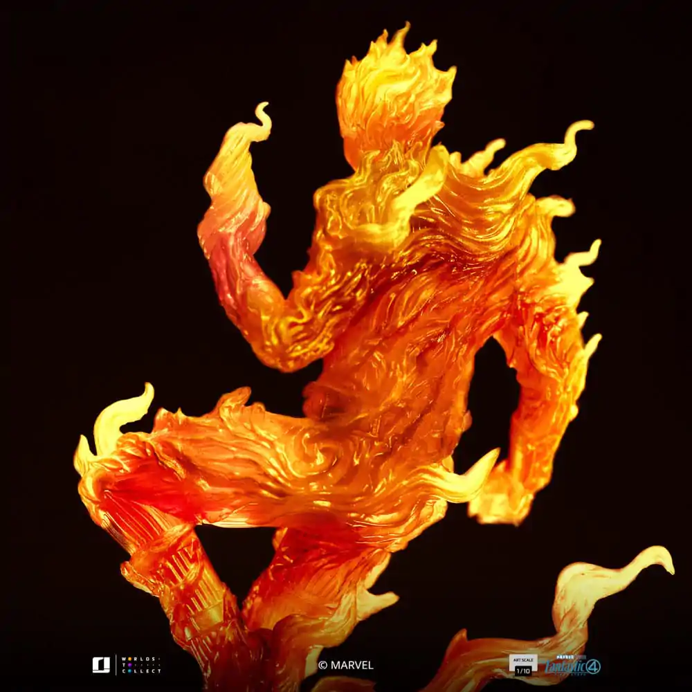 Fantastic Four Art Scale Kip 1/10 Human Torch 30 cm fotografija izdelka