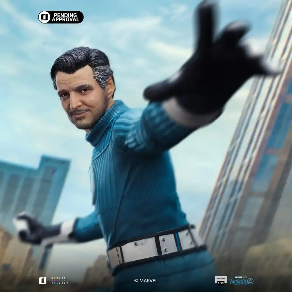 Fantastic Four Art Scale kip 1/10 Mr. Fantastic in H.E.R.B.I.E 26 cm fotografija izdelka