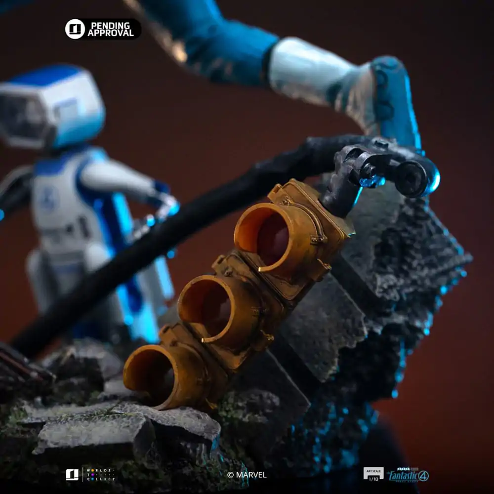 Fantastic Four Art Scale kip 1/10 Mr. Fantastic in H.E.R.B.I.E 26 cm fotografija izdelka