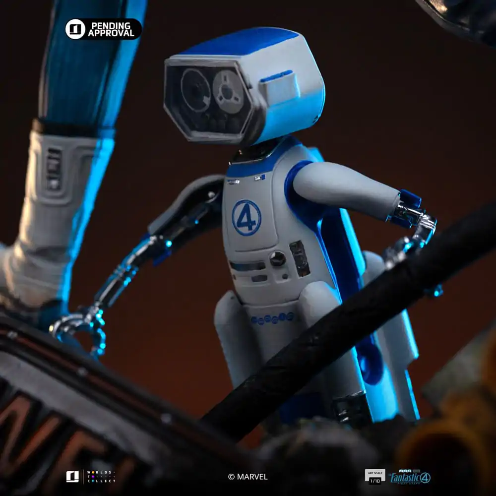 Fantastic Four Art Scale kip 1/10 Mr. Fantastic in H.E.R.B.I.E 26 cm fotografija izdelka