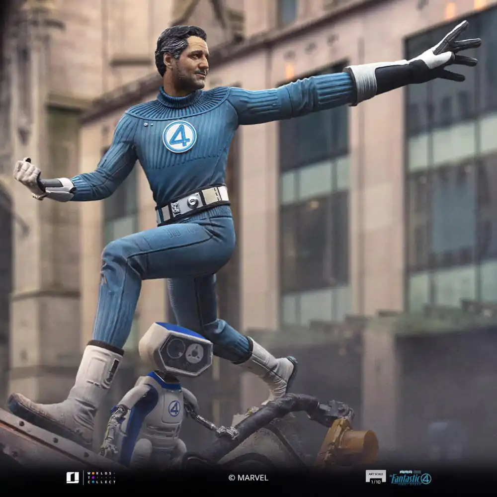 Fantastic Four Art Scale kip 1/10 Mr. Fantastic in H.E.R.B.I.E 26 cm fotografija izdelka