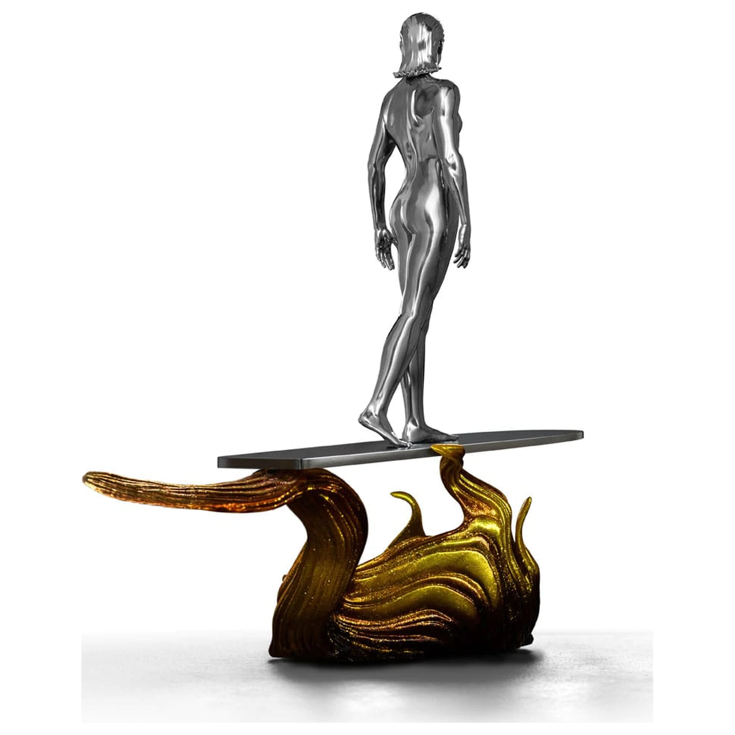 Fantastic Four Art Scale kip 1/10 Silver Surfer 27 cm fotografija izdelka