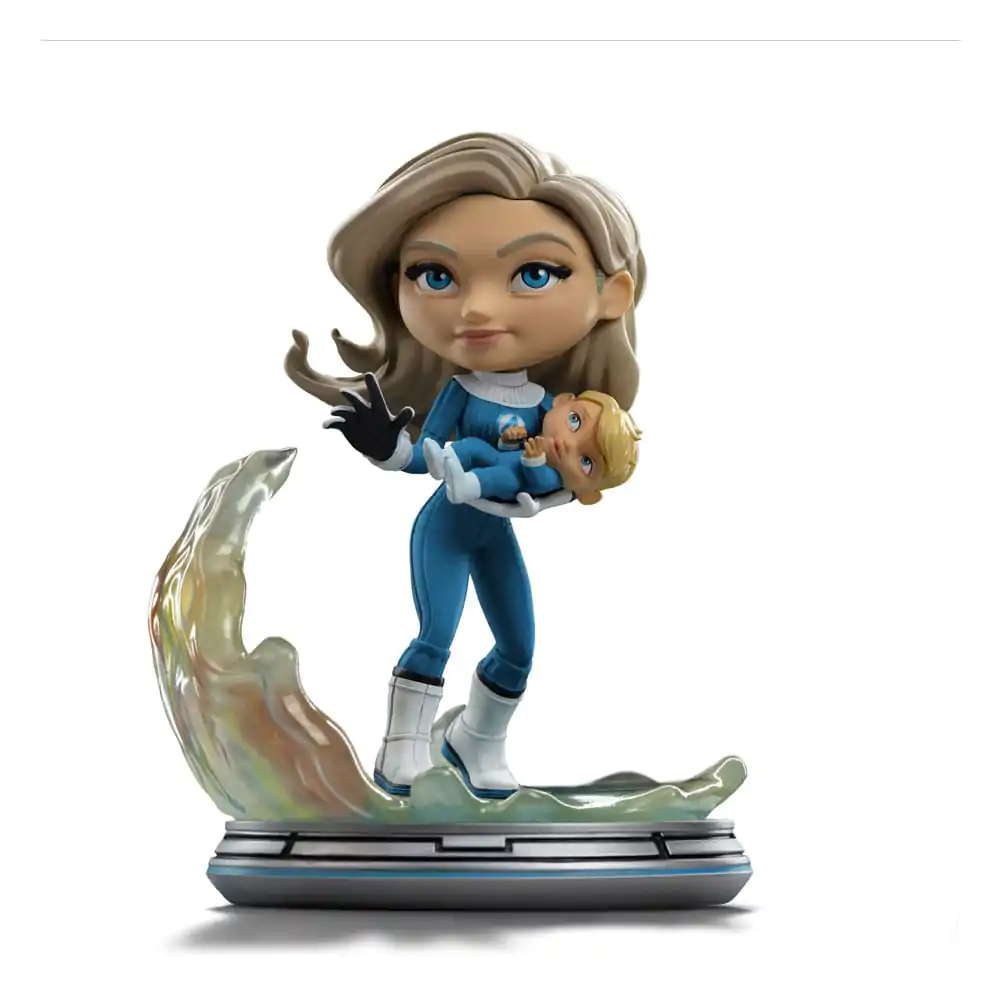 Fantastic Four Mini Co. PVC Figurica Invisible Woman and Franklin 15 cm fotografija izdelka