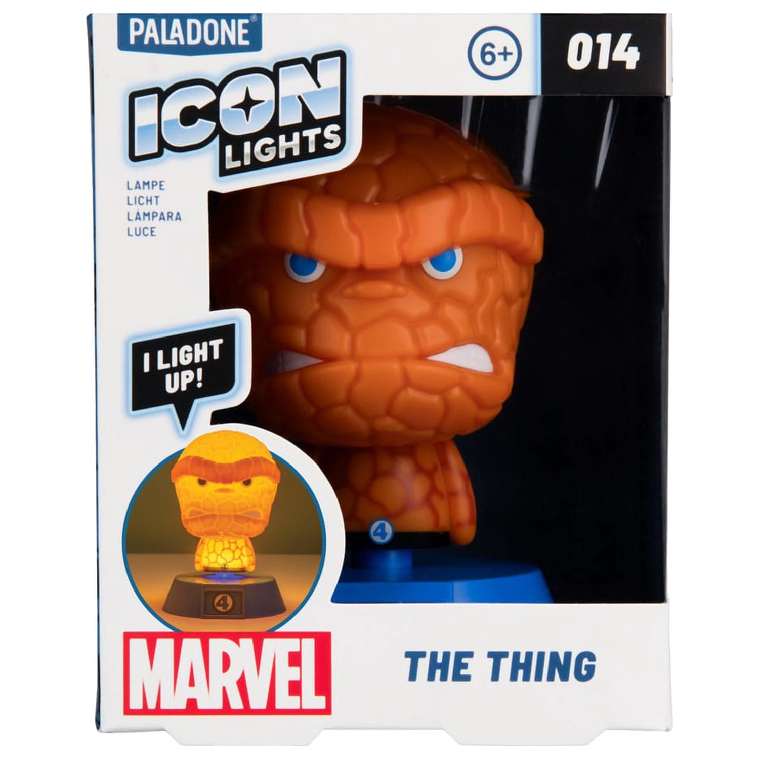 Fantastic Four Icons svetleča figurica The Thing 11 cm fotografija izdelka