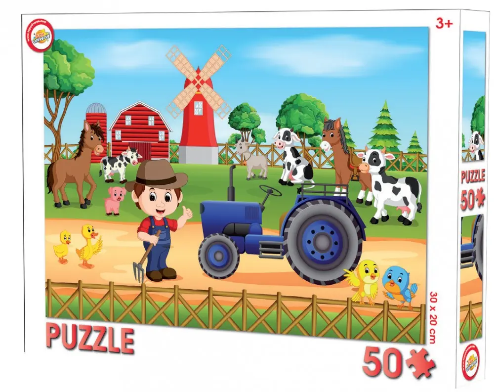 Farm sestavljanka 50 kosov fotografija izdelka