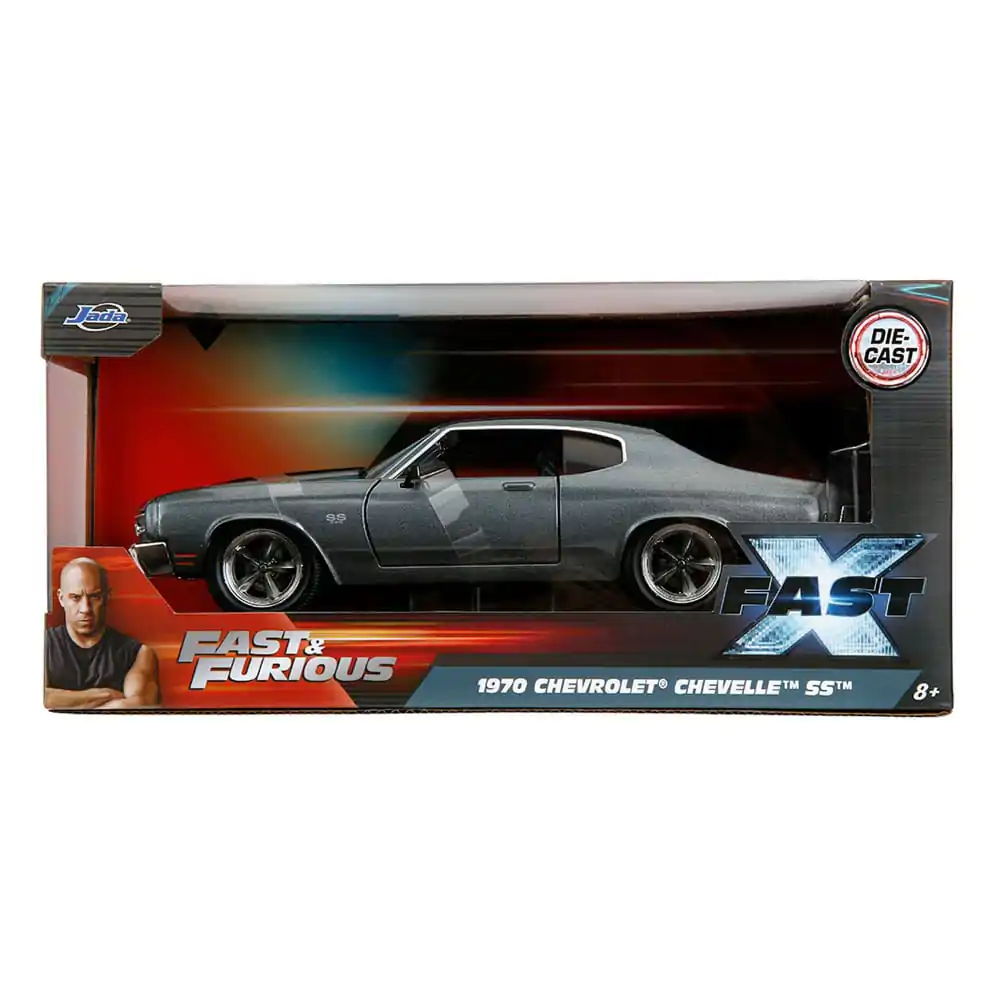 Fast & Furious Diecast Model 1/24 1970 Chevrolet - modelček iz tlačno litega materiala fotografija izdelka