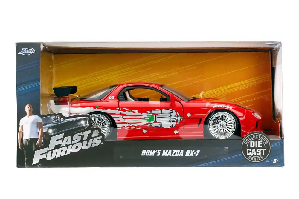 Fast & Furious modelček avtomobila 1/24 1993 Mazda RX-7 fotografija izdelka