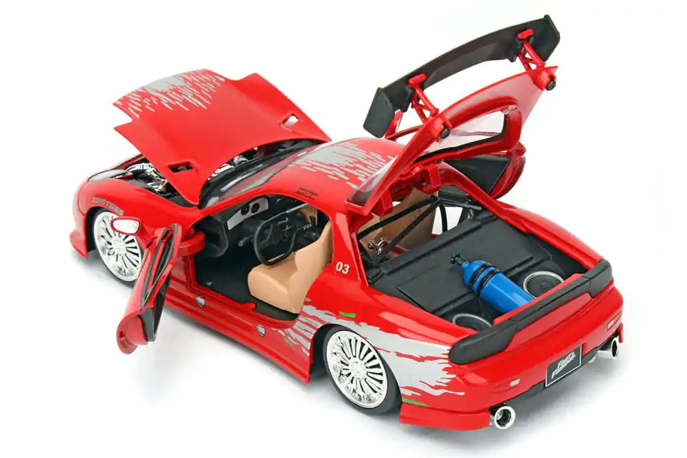 Fast & Furious modelček avtomobila 1/24 1993 Mazda RX-7 fotografija izdelka