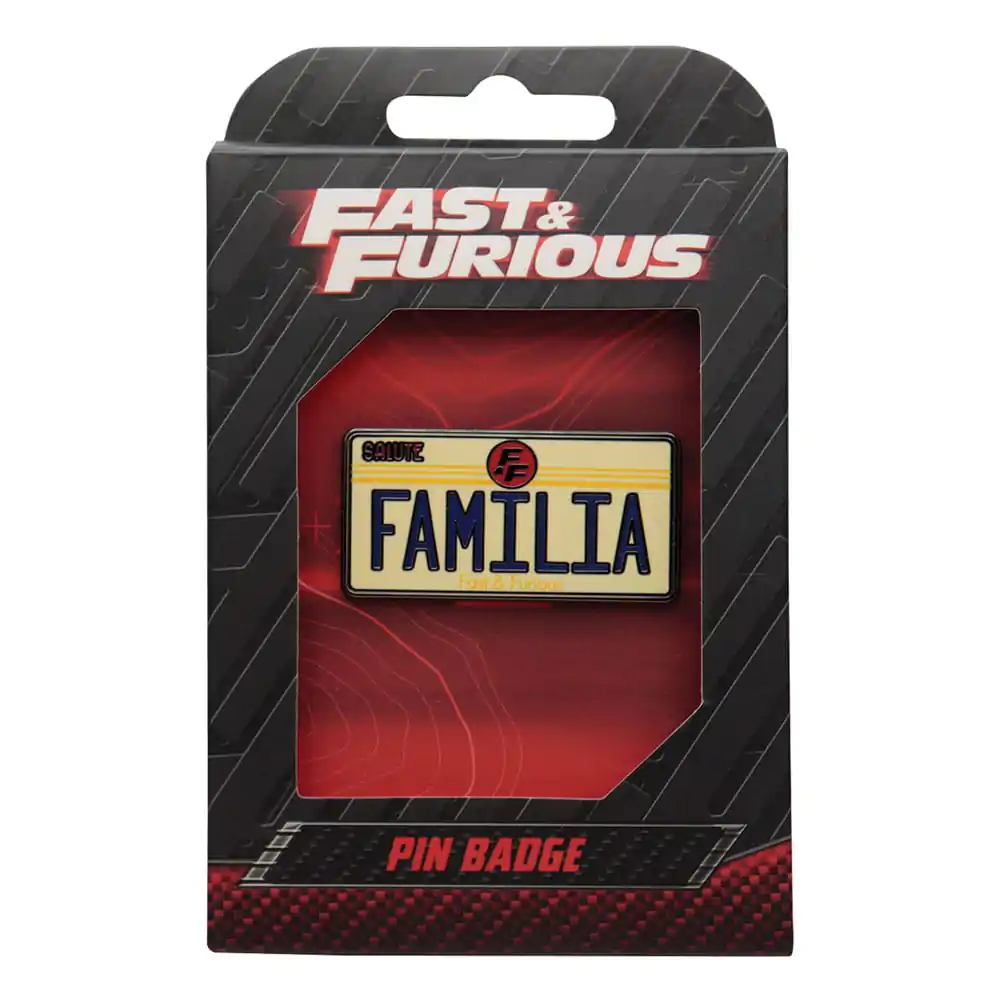 Fast & Furious Pripinka Familia Registrska tablica fotografija izdelka