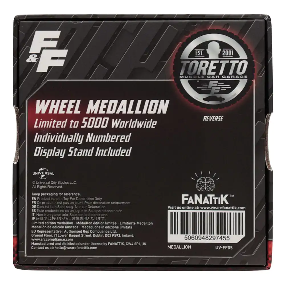 Fast & Furious Medaljon Born for Speed fotografija izdelka