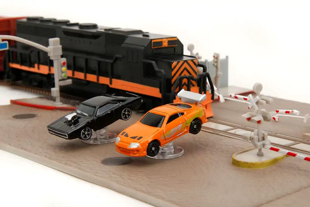 Fast & Furious Nano Metalfigs Nano Scene vlak scena fotografija izdelka