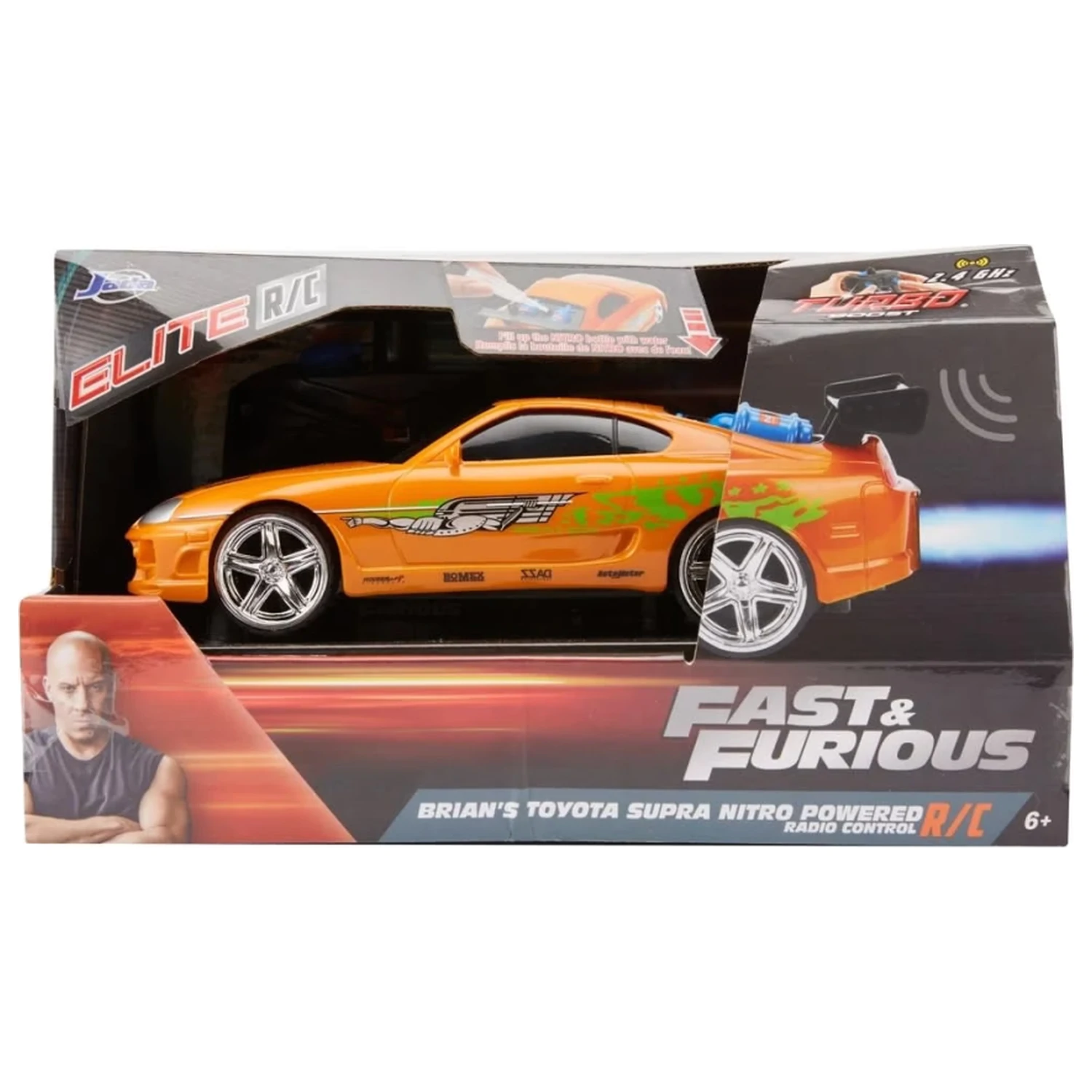 Fast & Furious 1995 Toyota Supra avto na daljinsko vodenje 1:24 fotografija izdelka