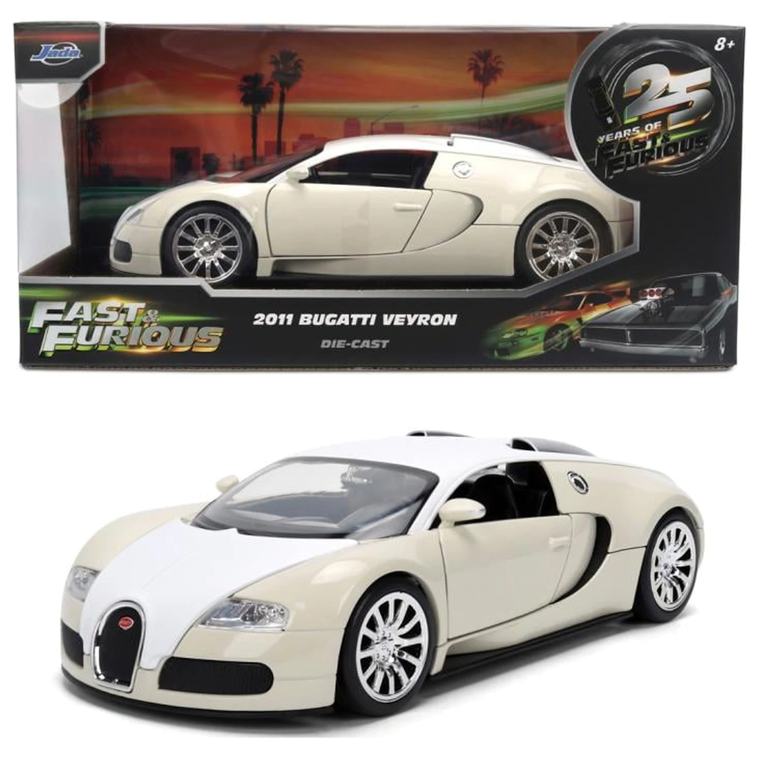 Fast & Furious 2011 Bugatti Veyron 1/24 fotografija izdelka