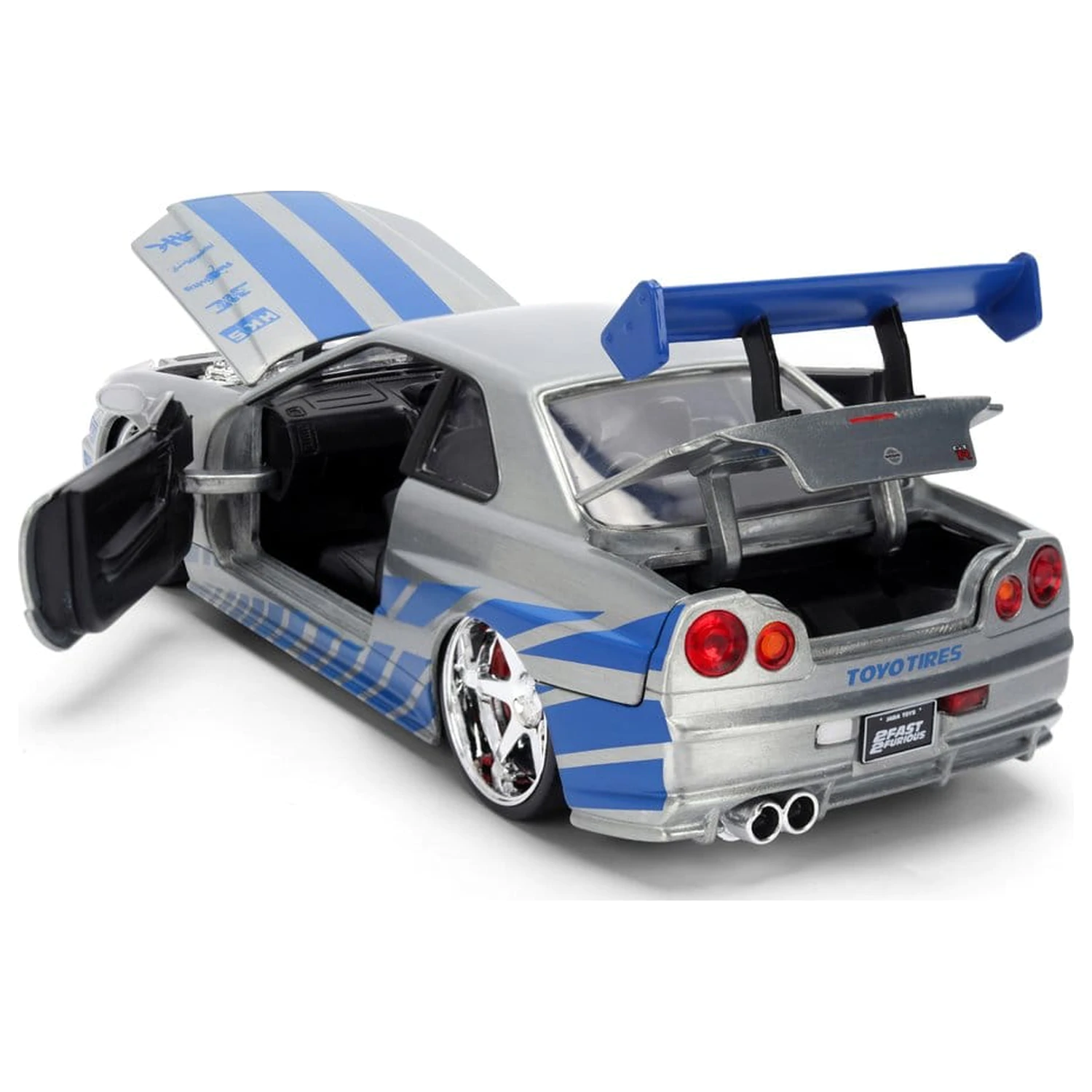 Fast & Furious Diecast Vozilo 1:24 Anniversary Nissan Skyline 19 cm fotografija izdelka