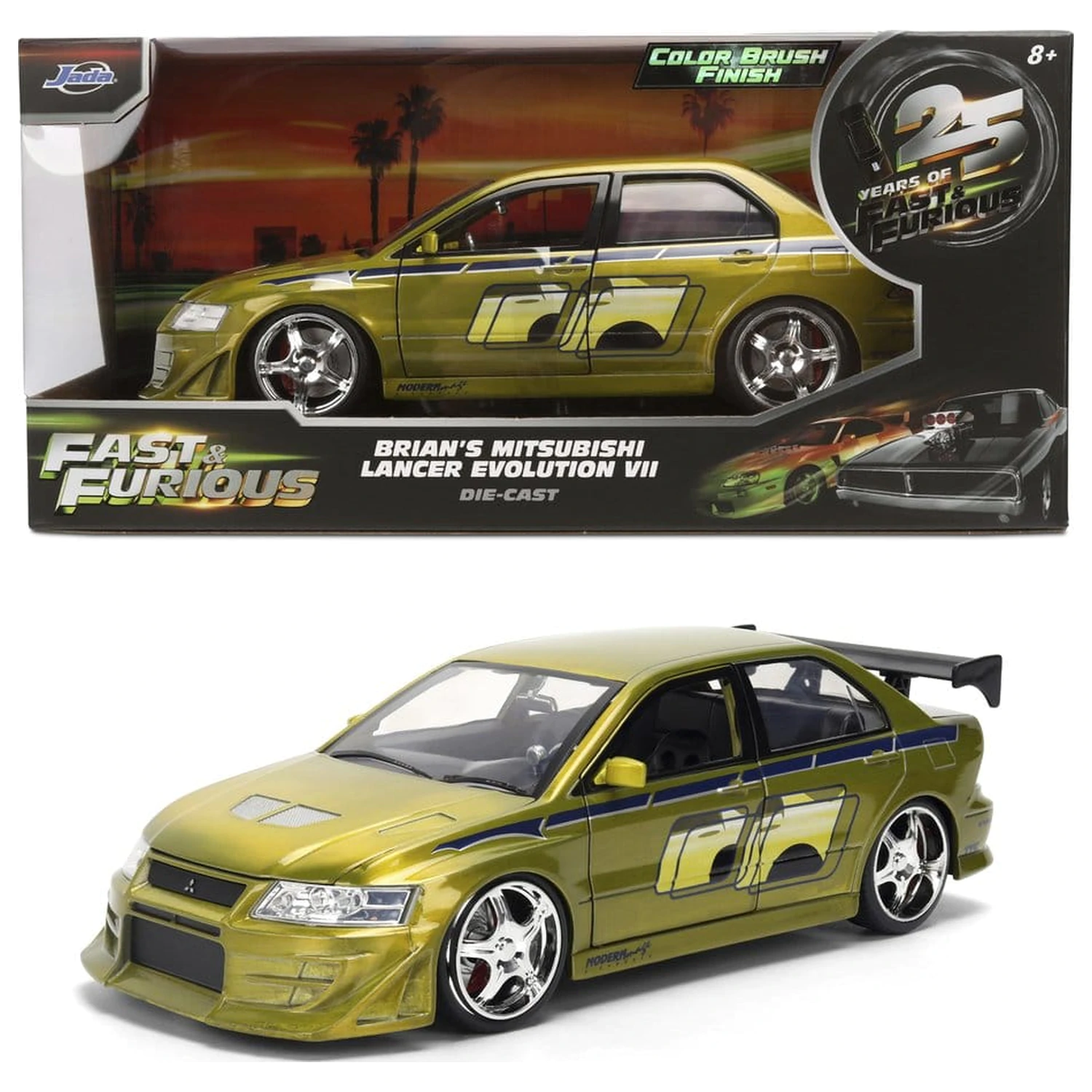 Fast & Furious Diecast Model 1/24 Anniversary Mitsubishi fotografija izdelka