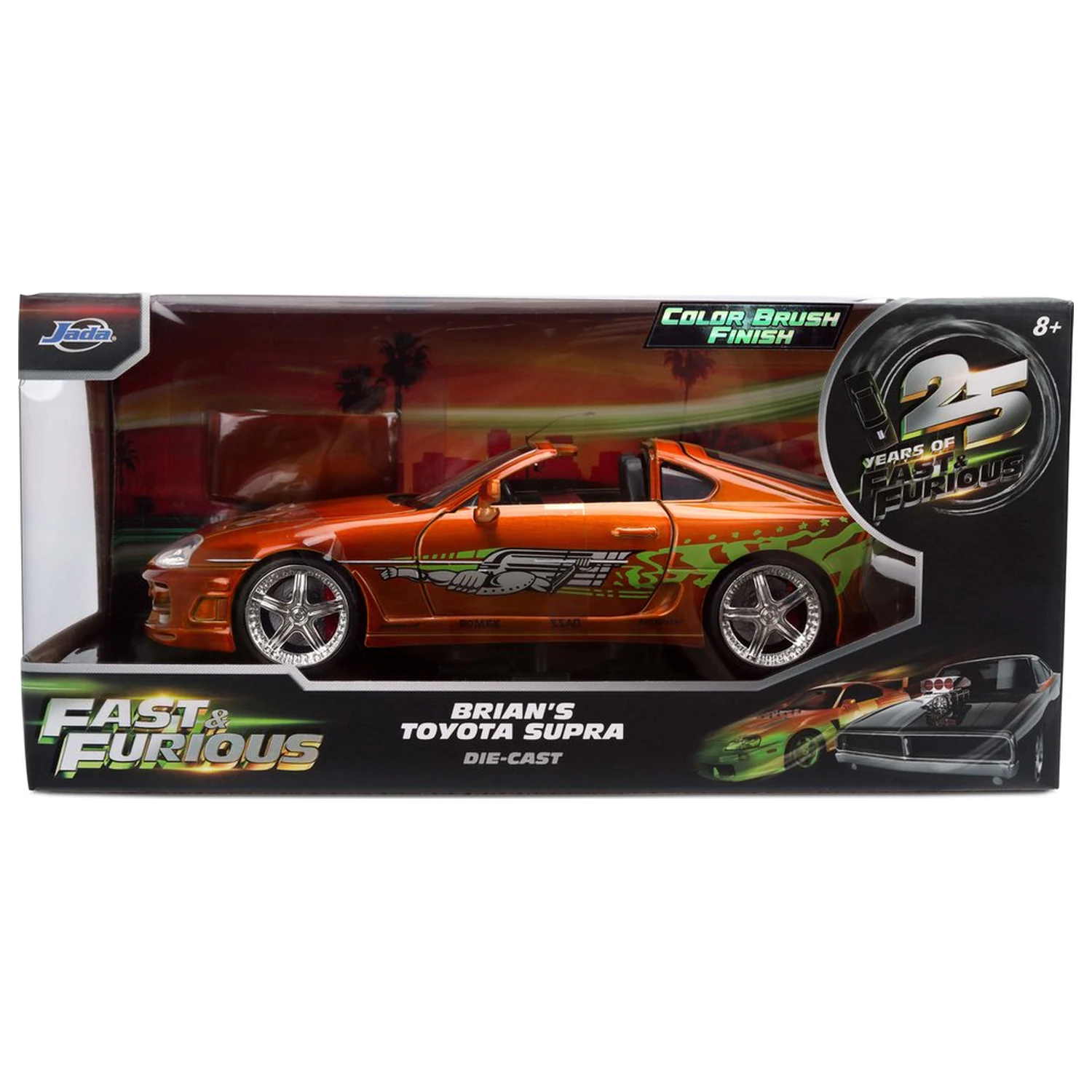 Fast & Furious Diecast Model 1/24 Anniversary Toyota Supra  fotografija izdelka